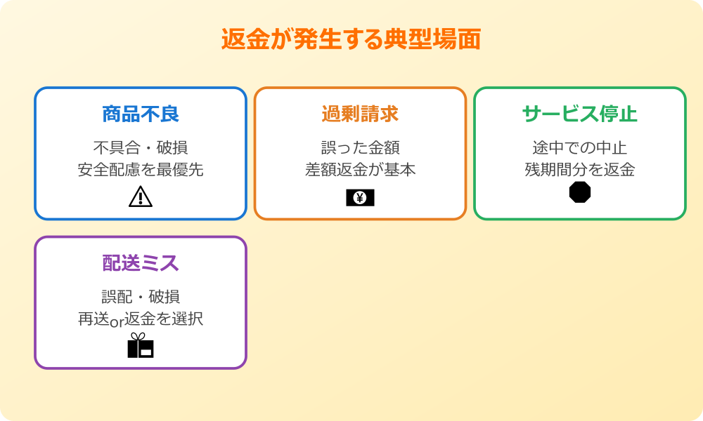 返金 お詫び 例文 過剰請求
